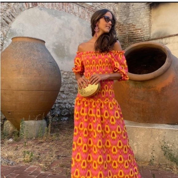 Zara Midi Dress Size Medium - Picture 2 of 10